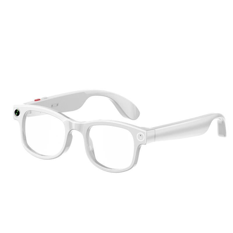 4K AI Smart Glasses with 8MP Camera, HD Video Recording, Bluetooth Audio & Real-Time Translation for Travel and Sports, Wireless Touch Control ,Christmas Gift