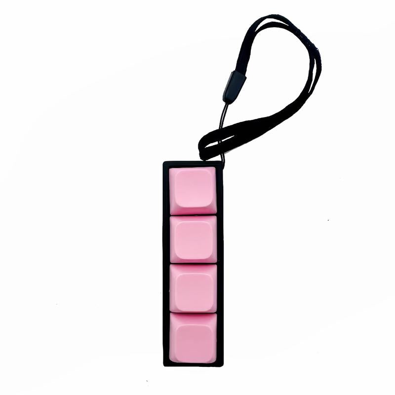 Fidget Toys Stress-Relieving Toy Mechanical Keyboard Fidget,Led Keyboard Keychain,Fingertip Clicker, Stress Relief Keychain,Axiety Fidget,Funny Fidget,Anxiety Decompression