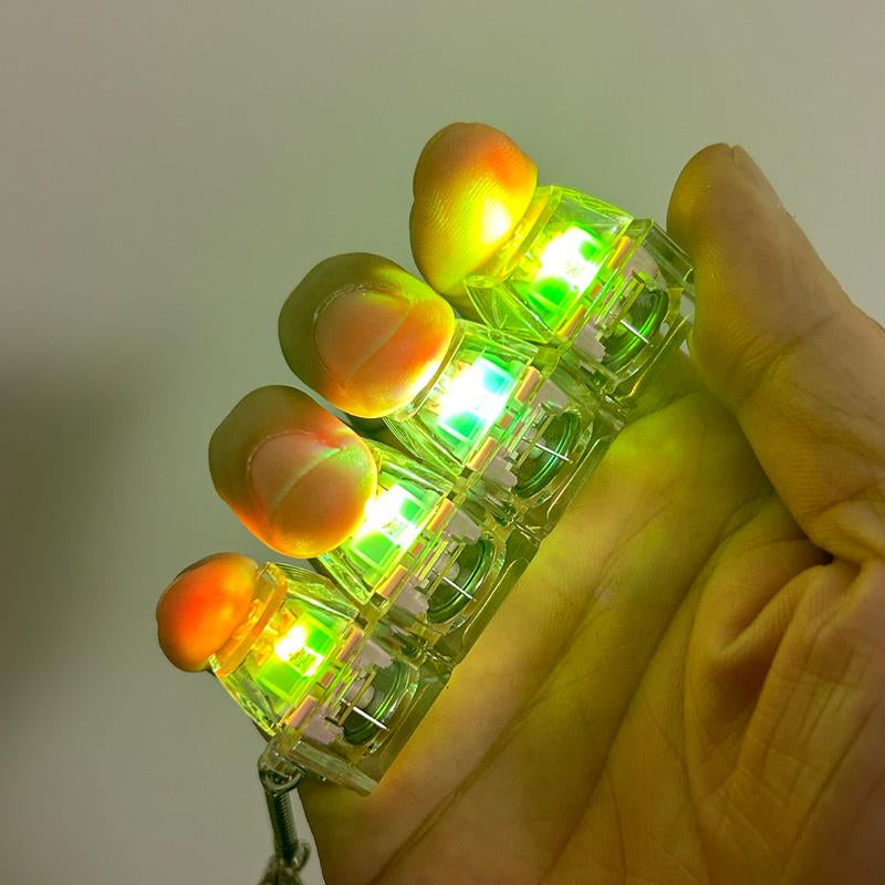 Fidget Toys Stress-Relieving Toy Mechanical Keyboard Fidget,Led Keyboard Keychain,Fingertip Clicker, Stress Relief Keychain,Axiety Fidget,Funny Fidget,Anxiety Decompression